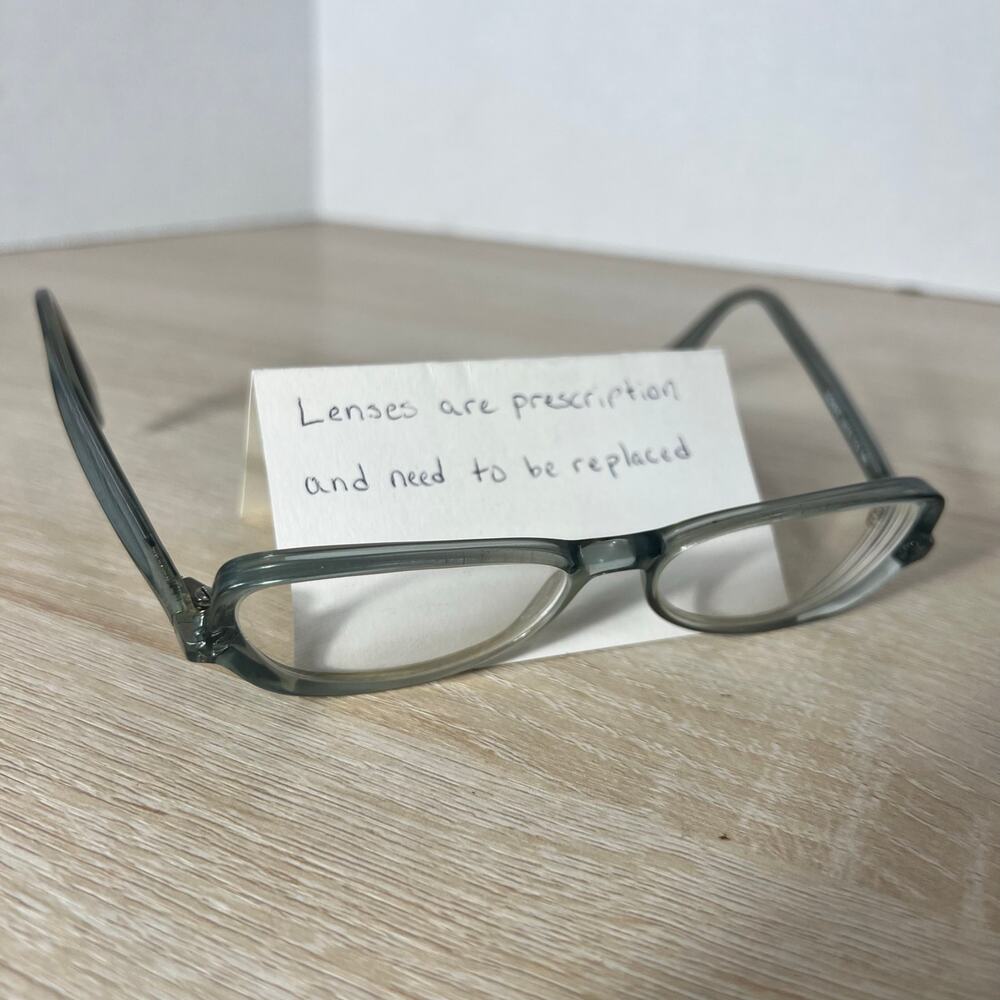 Face A Face Sowat Col.846 Eyeglasses Translucent Blue Frames Cat Eye 50-15-124